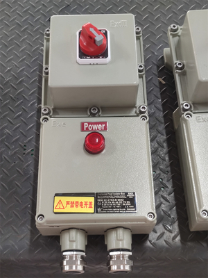 Energooszczędna stacja sterująca ATEX przeciwwybuchowa Płomienne skrzynki sterujące 220/380Vac G1/2", G3/4", G1, G1.1/4", G1.1/2", G2