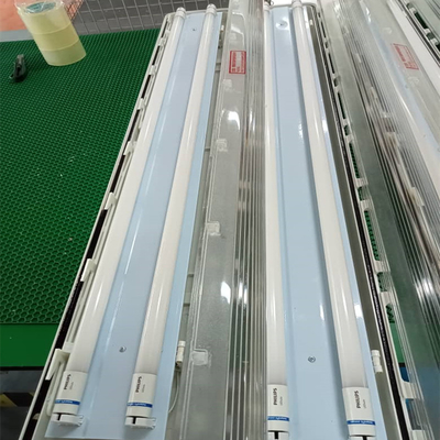 IP66 WF2 Poziom ochrony Blastproof Fluorescent Tube 2*18w/2*36w do magazynowania w magazynie