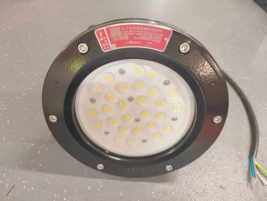 Certyfikat ATEX IECEx IP66 Światło wysokiego wylotu LED o odporności na wybuch 160lm/W