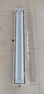 Wytrzymała lampa liniowa LED 0,6 m/1,2 m ATEX/IECEx/CNEX, przeciwwybuchowa, przemysłowa, stopień ochrony IP66, oświetlenie do stref zagrożonych wybuchem, dla zakładów naftowych i gazowych, chemicznych, górniczych, obiektów morskich. Energooszczędna konstrukcja redukuje