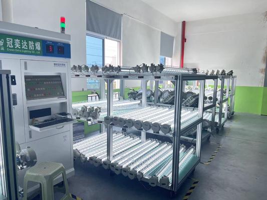 Certyfikowana Atex podwójna lampa LED rurowa 2*16W 2*18W pojedyncza/podwójna rurowa, liniowa, przeciwwybuchowa do ropy i gazu