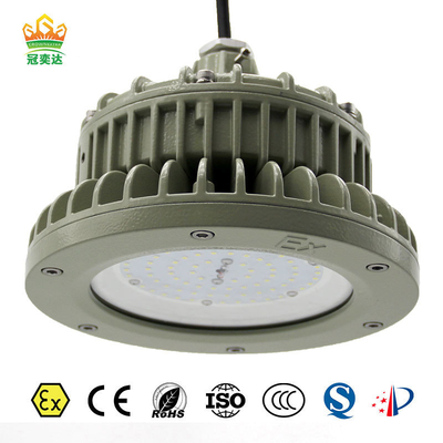 50000h Żywotność ATEX CNEX Certyfikowany Wyzbrojony IP66 LED High Bay Light 100W 150W 200W dla gazu naftowego Chemiczne wydobycie środowiska morskie