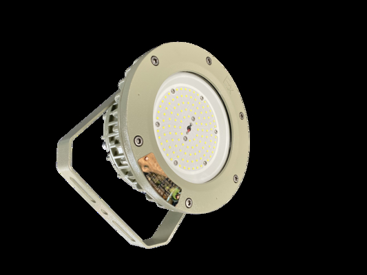 50000h Żywotność ATEX CNEX Certyfikowany Wyzbrojony IP66 LED High Bay Light 100W 150W 200W dla gazu naftowego Chemiczne wydobycie środowiska morskie