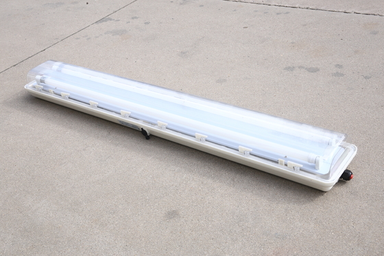 ATEX 1200mm długość 2*18w podwójnej lampy przeciwwybuchowej o świetle liniowym LED dla stref 1 i 2, stref 21 i 22