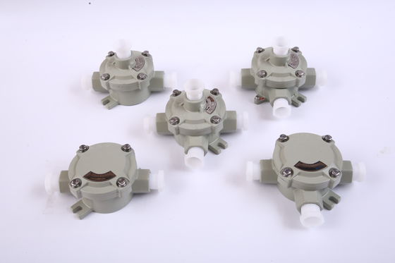 Zastosowany IP65 Ex Proof Electrical Junction Box Aluminium Shell Cable Entry G1/2" G3/4" G1" G1 1/4 G1 1/2" G2"