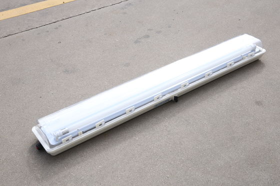 ATEX GRP Material Explosion Proof LED Tube Light IP66 Fluorescent Linear Light z funkcją awaryjną