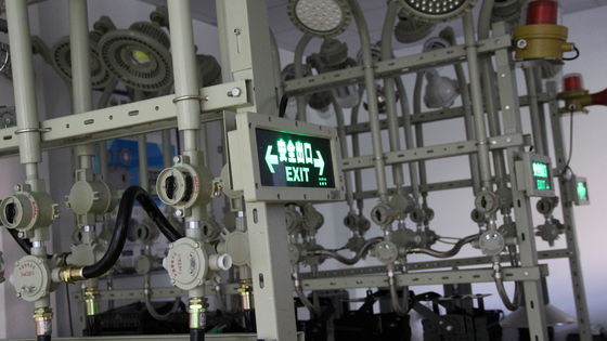 Sprzedaż bezpośrednia z fabryki Atex Led Explosion Proof Emergency Chemical Industry Ip66 wodoodporne światła wyjściowe stacji benzynowej
