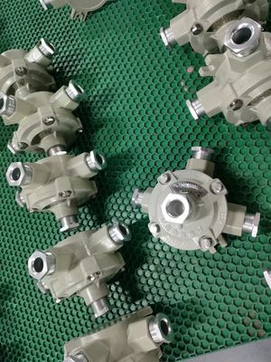 IP66 Odlewany Aluminium Wybuchoodporny Pudełko Złącza Ognioodporne Pudełko Przesyłowe Exd IIB IIC Dostosowane