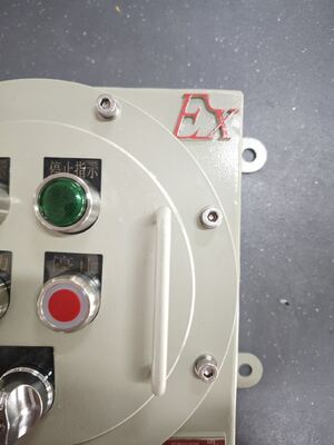 220V/380V Elektryczne płomienioodporne panele sterujące ze stopu aluminium/stołu węglowego