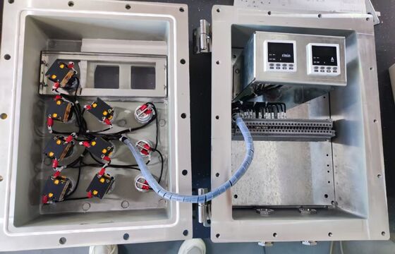 IIB T4 ATEX Panele sterujące rozdzielczością przeciwpożarowe Panele sterujące przeciwpożarowe przeciwwybuchowe Obudowa z stopów aluminium do użytku w gazie naftowym