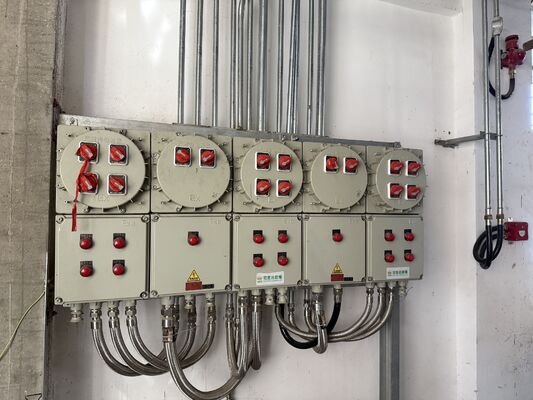 IIB T4 ATEX Panele sterujące rozdzielczością przeciwpożarowe Panele sterujące przeciwpożarowe przeciwwybuchowe Obudowa z stopów aluminium do użytku w gazie naftowym