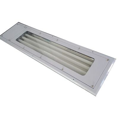 Strefa 1 2 21 22 Oświetlenie fluorescencyjne przeciwwybuchowe z certyfikatem Ex Mark Ex Tb IIIC T80°C Db oferujące kąt świecenia 120-140° dla bezpiecznego oświetlenia