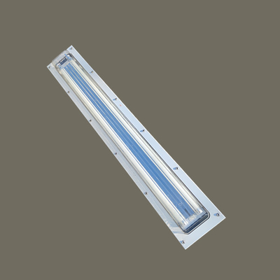 Światło fluorescencyjne odporne na wybuchy w czystym pomieszczeniu Typ zawieszony, 2 ft / 3 ft / 4 ft / 5 ft (1.2M), IP66 Twin Tube Tri-Proof Fixture dla garażu i niebezpiecznych obszarów