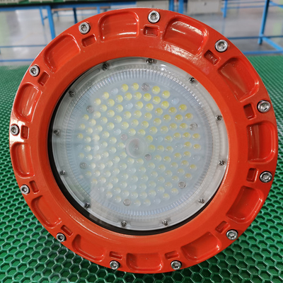 Certyfikat ATEX IECEx IP66 Światło wysokiego wylotu LED o odporności na wybuch 160lm/W
