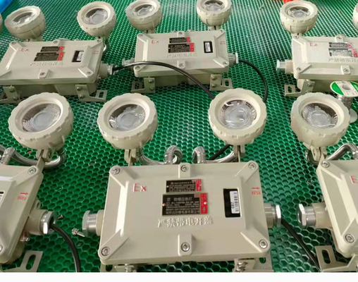 IP66 Światło awaryjne o świetlnej odporności na wybuch ze stopu aluminium przemysłowego z czasem awaryjnym 90 min