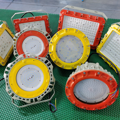 Certyfikat ATEX IECEx IP66 Światło wysokiego wylotu LED o odporności na wybuch 160lm/W