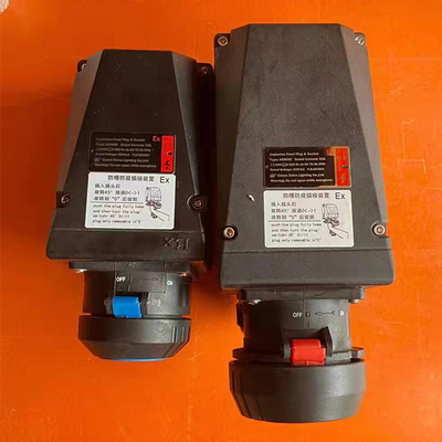 IP66 Wtyczka i gniazdo zabezpieczone przed wybuchem II 2G Ex Db IIC T6 Gb II 2D Ex Tb IIIC T80°C Db