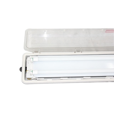 Oszczędność energii 100lm/w 600mm Światło fluorescencyjne odporne na wybuch z klasą ochrony IP66 z czasem awaryjnym 90 min