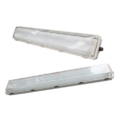 Ip66 wodoodporny Atex Led Proof Explosion Tube Light Fixture Materiał GRP Światło fluorescencyjne do atmosfery wybuchowej