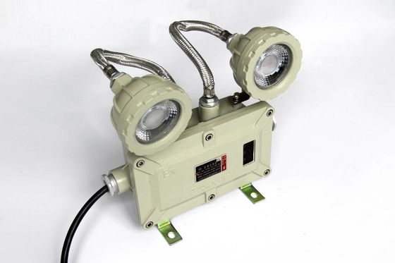 2*3Watt 5500-6500K IP66 wybuchoodporne światła awaryjne Strefy 1, 2 &amp; Strefy 21, 22